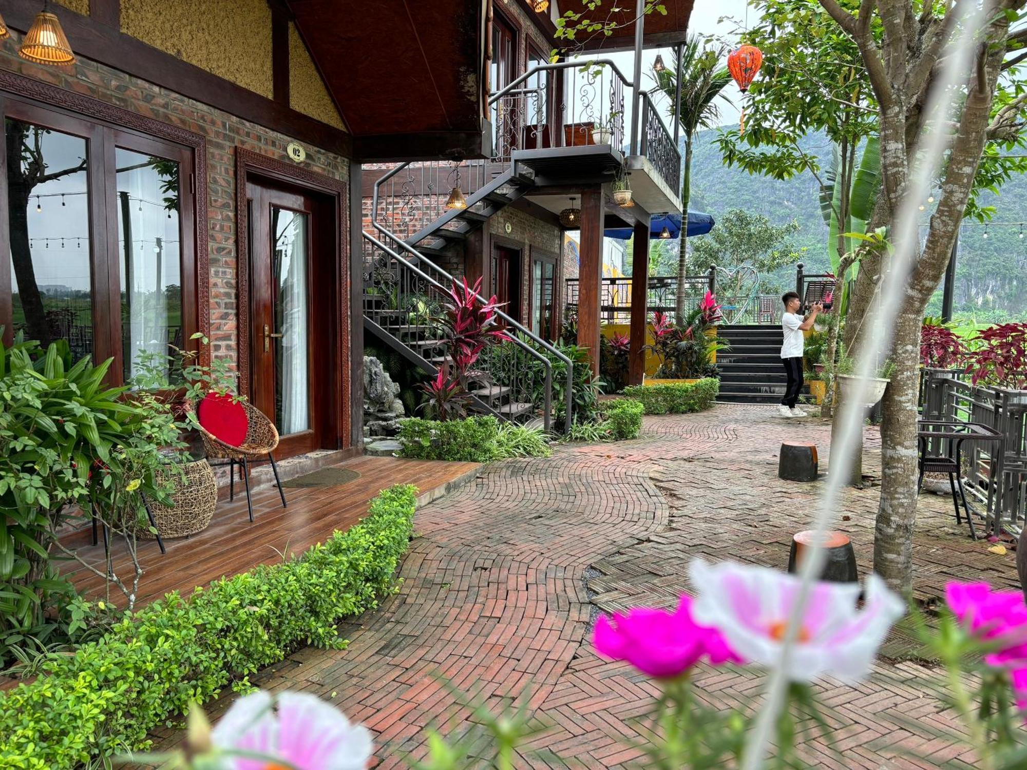 Papaya Bungalow & Rice Fields Apartamento Ninh Binh Exterior foto