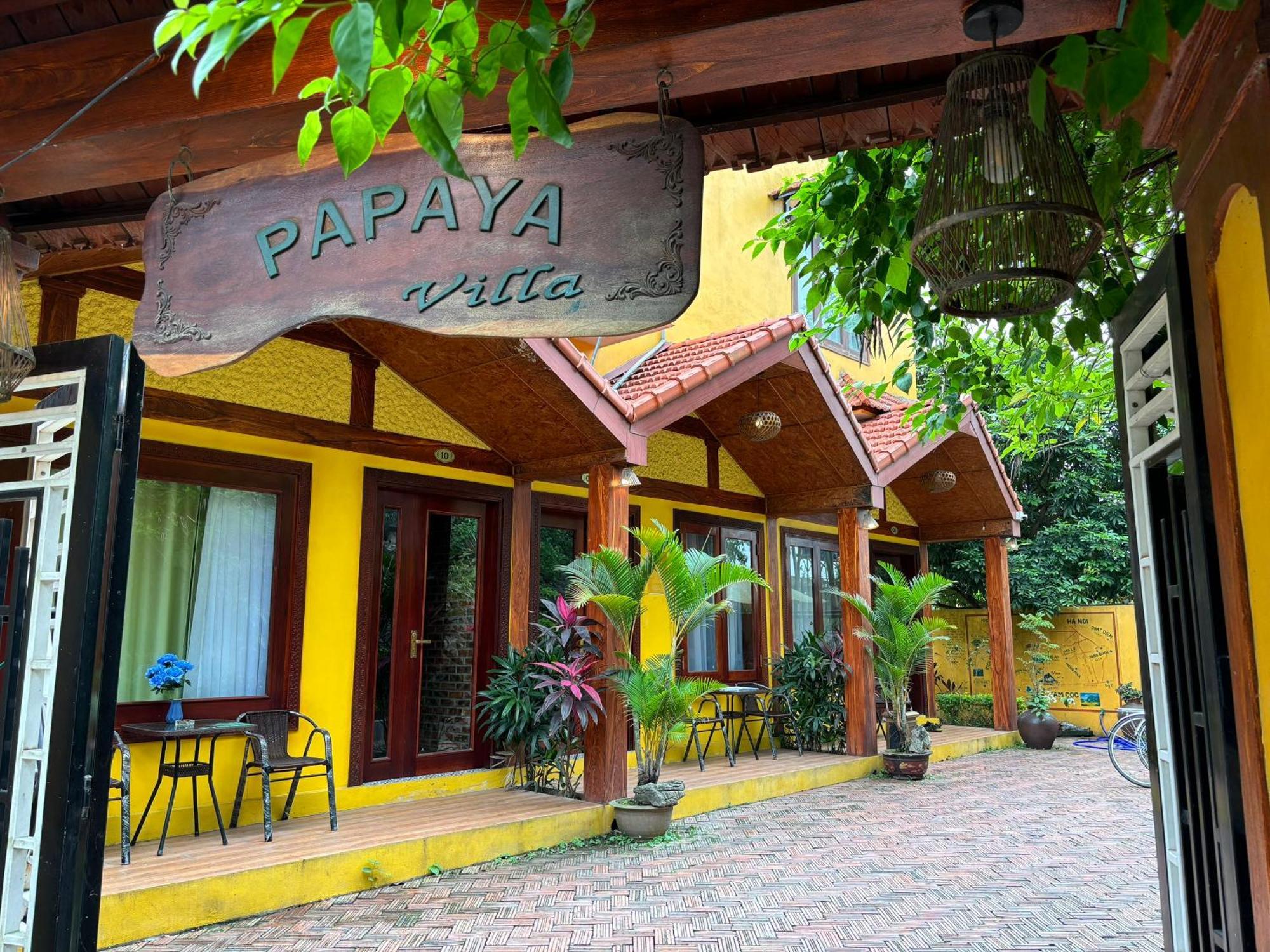 Papaya Bungalow & Rice Fields Apartamento Ninh Binh Exterior foto