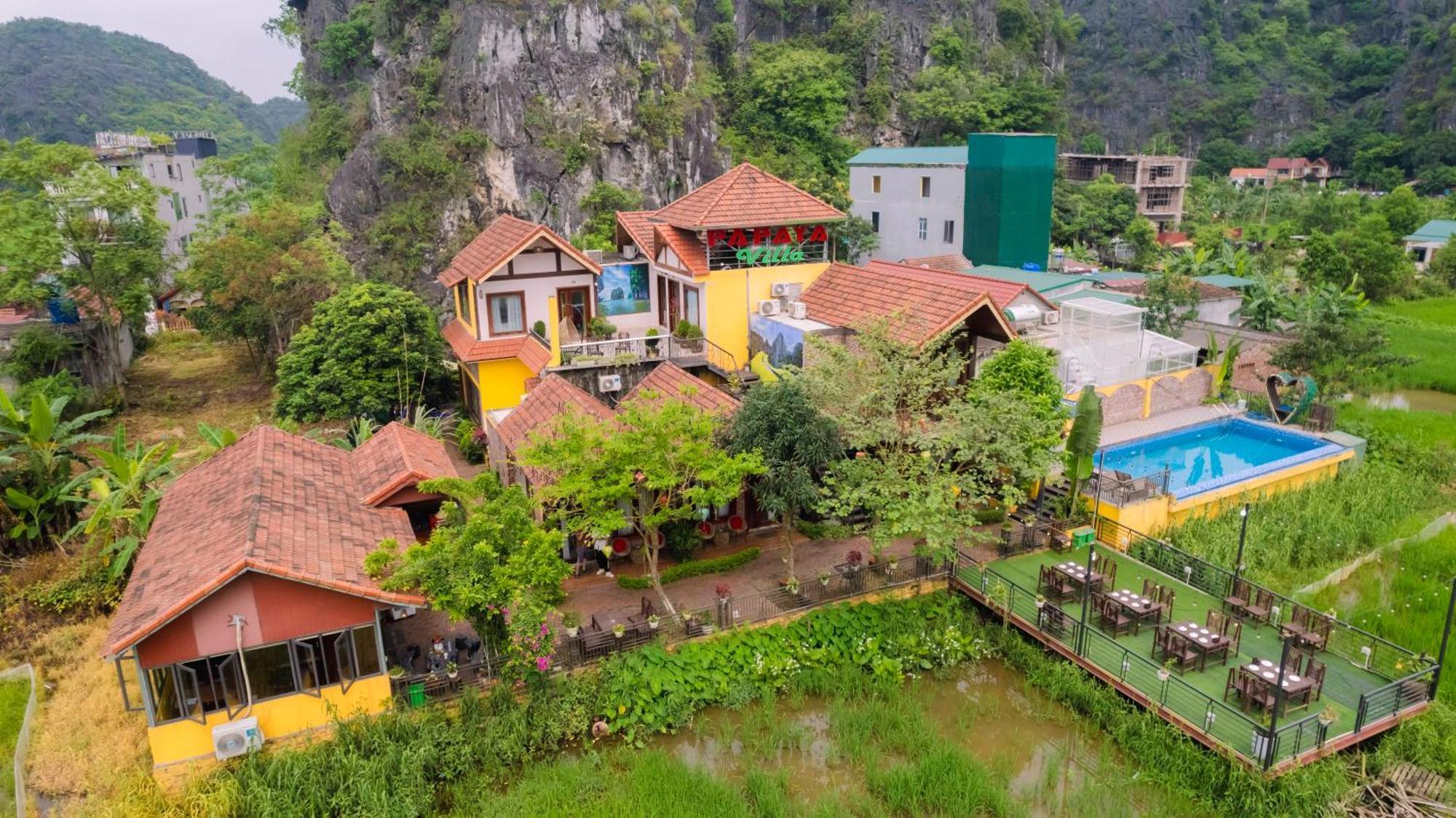 Papaya Bungalow & Rice Fields Apartamento Ninh Binh Exterior foto
